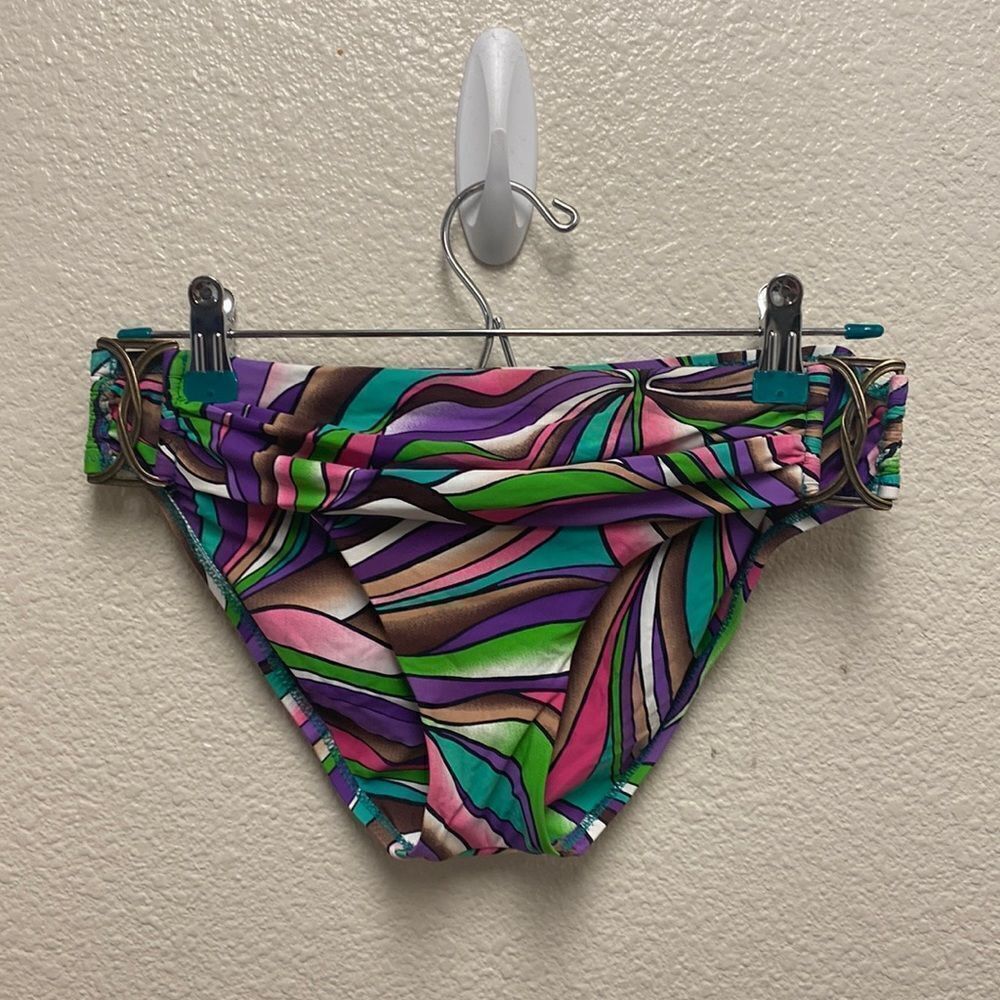 Becca Multicolor Bikini Bottom Small